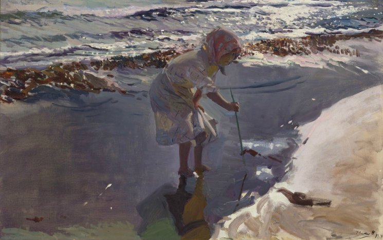 “Sorolla. El color del mar”: Exposición de arte para niños en Zaragoza