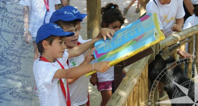 El Parque Faunia de Madrid acoge un campamento de verano para niños